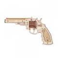 neuveden: NiXiM Dřevěné 3D puzzle - Revolver mechanický