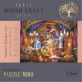 neuveden: Trefl Wood Craft Origin Puzzle Kouzelná komnata 1000 dílků