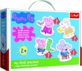 neuveden: Trefl Puzzle Peppa Pig 4v1 (3,4,5,6 dílků) Baby