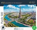 neuveden: Trefl Puzzle UFT Cityscape: Paříž, Francie 500 dílků