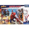 neuveden: Trefl Puzzle Spiderman jde do akce super maxi 24 dílků - oboustranné