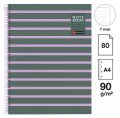 : Poznámkový blok Between the Lines NB-1, A4, 90g, karton, 80 listů, linka, A