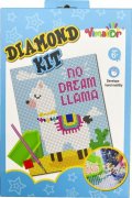 neuveden: Diamantové malování - Lama