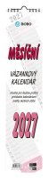 : Nástěnný kalendář 2027 vázanka široká