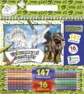 neuveden: Dinosauři - Vybarvovací samolepky