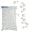 neuveden: Kuličky z polystyrenu 15g -  bílé 2 mm