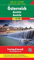neuveden: GAFA OE Velký autoatlas Rakouska + volný čas 1:150 000 / autoatlas