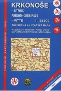 neuveden: WKK Krkonoše střed 1:25 000 ROSY / turistická mapa