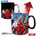 neuveden: Spiderman Měnící keramický hrnek 460 ml - Multiverse