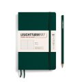 neuveden: Leuchtturm1917 Zápisník Forest Green Softcover B6+ tečkovaný