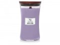 neuveden: WoodWick Amethyst & Amber svíčka váza 609g