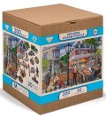 neuveden: Wooden City Puzzle Hlavní ulice 200 dílků, dřevěné
