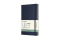 neuveden: Moleskine: Plánovací zápisník 2020-2021 tvrdý modrý L