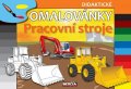 neuveden: Pracovní stroje - didaktické omalovánky