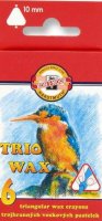 neuveden: Koh-i-noor voskovky TRIO WAX 6ks/10 mm