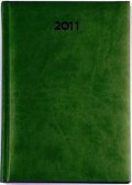 neuveden: Diář 2011 Print denní A5 - zelená