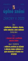 neuveden: Aktualizace V/2 2020 Školský zákon - Změna způsobu ukončování středního vzd