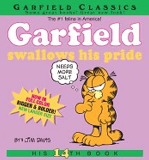 Davis Jim: Garfield Swallows His Pride : His 14th Book
