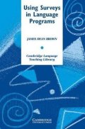 Brown Daniel James: Using Surveys in Language Programs: PB