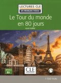 Verne Jules: Lectures faciles 3: Le Tour du monde en 80 jours - Livre + audio online