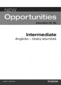 neuveden: New Opportunities Intermediate: Anglicko - český slovníček