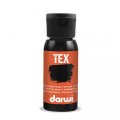 neuveden: DARWI TEX barva na textil - Černá 50 ml