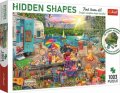 neuveden: Trefl Puzzle Hidden Shapes - Výlet obytným autem / 1003 dílků