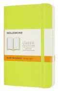 neuveden: Zápisník Moleskine - měkké desky, S, linkovaný - limetka