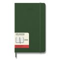 neuveden: Diář Moleskine 2026 - tvrdé desky, L, denní, tmavě zelený