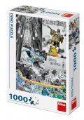 neuveden: Puzzle Barcelona koláž 1000 dílků