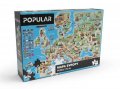 neuveden: Popular Puzzle Mapa Evropy 160 dílků