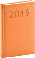 neuveden: Diář 2019 - Vivella Fun - denní, oranžový, 15 x 21 cm