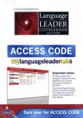 Cotton David: Language Leader Upper Intermediate Coursebook w/ CD-ROM/LMS/Access Card Pac