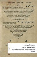 Šedinová Jiřina: David Gans - Pražský renesanční židovský historik