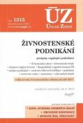 neuveden: ÚZ 1215 Živnostenské podnikání