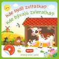 neuveden: Kulaté samolepky Kde bydlí zvířátka? / Kde bývajú zvieratká? - zelený sešit