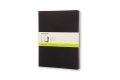 neuveden: Sešity Moleskine Cahier, L, čisté, 3 ks - černý