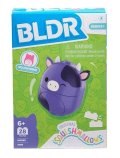-: Squishmallows Stavebnice BLDR - Kráva Ingred