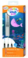neuveden: Vodní štětce Aqua Color pro děti 3 ks