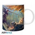 neuveden: Zaklínač Keramický hrnek 320 ml - Geralt a Gryf