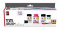 neuveden: Marabu barva na textil sada Sweet Candy 4 x 15 ml
