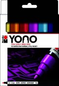 neuveden: Marabu YONO Sada akrylových popisovačů 12x 1,5-3 mm