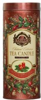 : BASILUR Festival Candle Red Edition plech 75g + čajová svíčka 11g