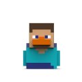 neuveden: Tubbz kachnička mini Minecraft - Steve