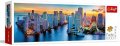 neuveden: Trefl Puzzle Miami po soumraku / 1000 dílků Panoramatické