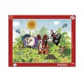neuveden: Puzzle Krtek a kapela 40 dílků deskové