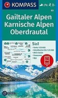 neuveden: Gailtaler Alpen, Karnische Alpen, Oberdrautal 1:50 000 / turistická mapa KO