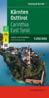 : Korutany - Východní Tyrolsko 1:200 000 / automapa