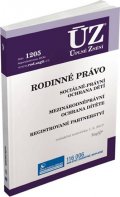 neuveden: ÚZ 1205 Rodinné právo, ochrana dítěte a rodiny, registrované partnerství