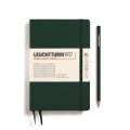 neuveden: Leuchtturm1917 Zápisník Forest Green Paperback B6+ linkovaný